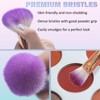 Makeup Brushes, START MAKERS 10Pcs Premium Synthetic Make Up Brushes
