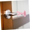 Kisangel 4pcs Flower Shaped Door Knob Protectors Collision Wall Stoppers