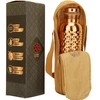 34 Oz Copper Bottle For Drinking Pack of 2 Pure