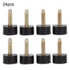 24pcs High Heel Replacement Tips, Heel Cap Replacement Shoe Repair