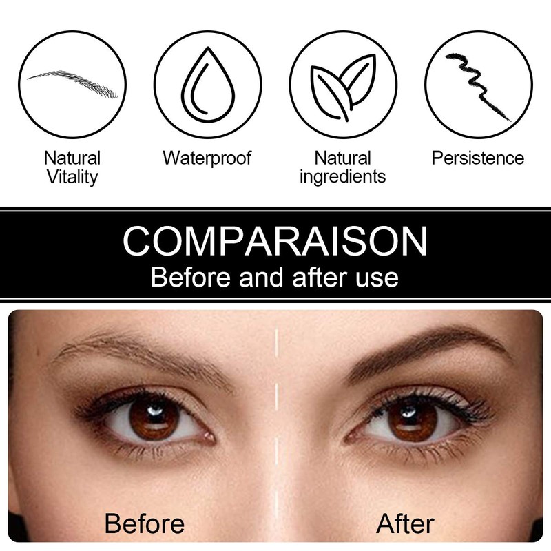 Eyebrow Pencil, Waterproof - Tattoo Eyebrow Pencil - Define a