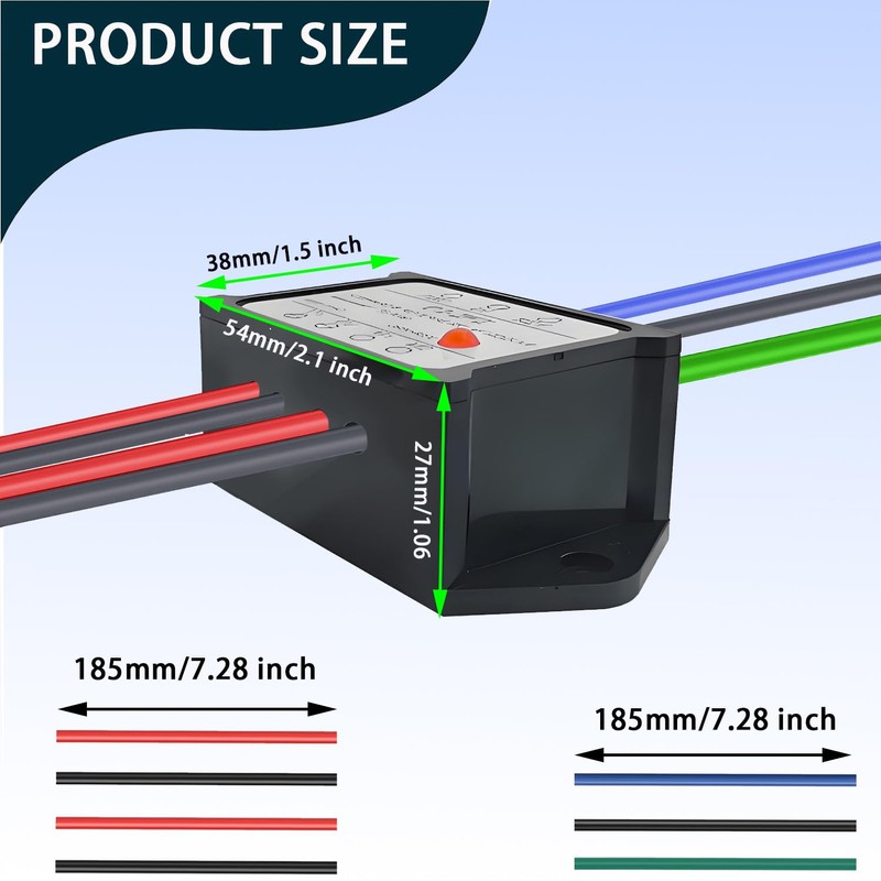 AMAKE DC12 V Forward/Reverse Relay Module,Linear Actuator Forward/Reverse Relay Module,with