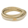 sourcing map 5LK1230 Cord Belt Grey, 5/8" x123 " Lawn