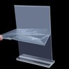 ROSSHINE A5 Menu Holders, 3pack Double Side Display Acrylic Sign