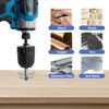 Mesee 5 Pieces Stubby Drill Bit Set 1/4" Hex Shank