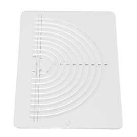 Quilting Templates, Circle Cutter Ruler, Diy Circle Quilting Cutting Templates Sewing Ruler for Patchwork Sewing, Acrylic Circle Templates for Cloth Paper Cards, Fabric Cutting Accessories