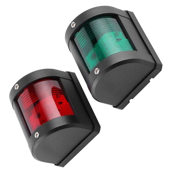 POFET 2Pcs Boat Navigation Light, Fold Down Marine Boat Anchor