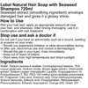 Lebel Natural Hair Soap With Seaweed 720 ml