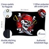 Pirate Flag 90 x 150 cm with Eyelets - Large