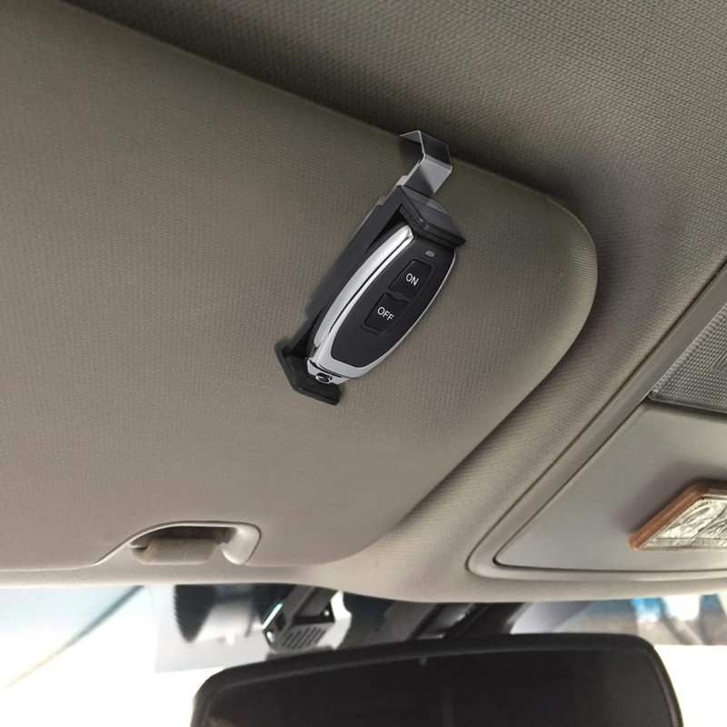 DOITOOL Garage Door Opener Holder Clip for Car Sun Visor