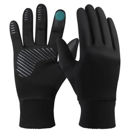 LOUXPERT Winter Gloves for Men Women Cycling: Waterproof Gloves for Cold Weather Touchscreen Finger