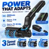 Electric Grill Brush Rechargeable, Cordless Rotary Grill Cleaner with Adjustable