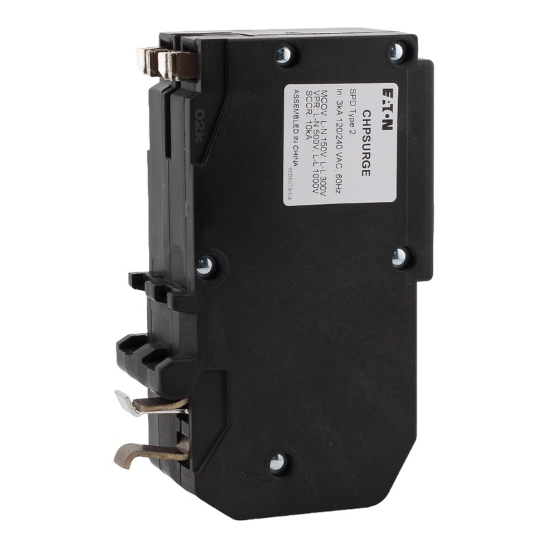 CUTLER-HAMMER CHPSURGE 2-Pole Surge Protective Device, Plug-On Neutral, 120/240V, 10kAIC,