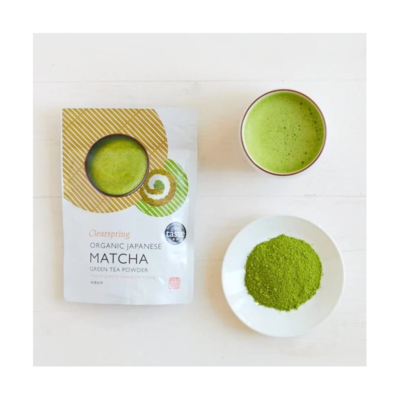 Clearspring Premium Grade Matcha Green Tea Powder, 40g