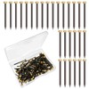 100 Pieces Picture Frame Nails, Copper Cap Nails, Copper Head