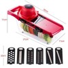 zmart Vegetable Cutter with Steel Blade Slicer Potato Peeler Carrot