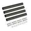 MECCANIXITY Threaded Extension Rod, 3.94" Lamp Pipe with Connector Light