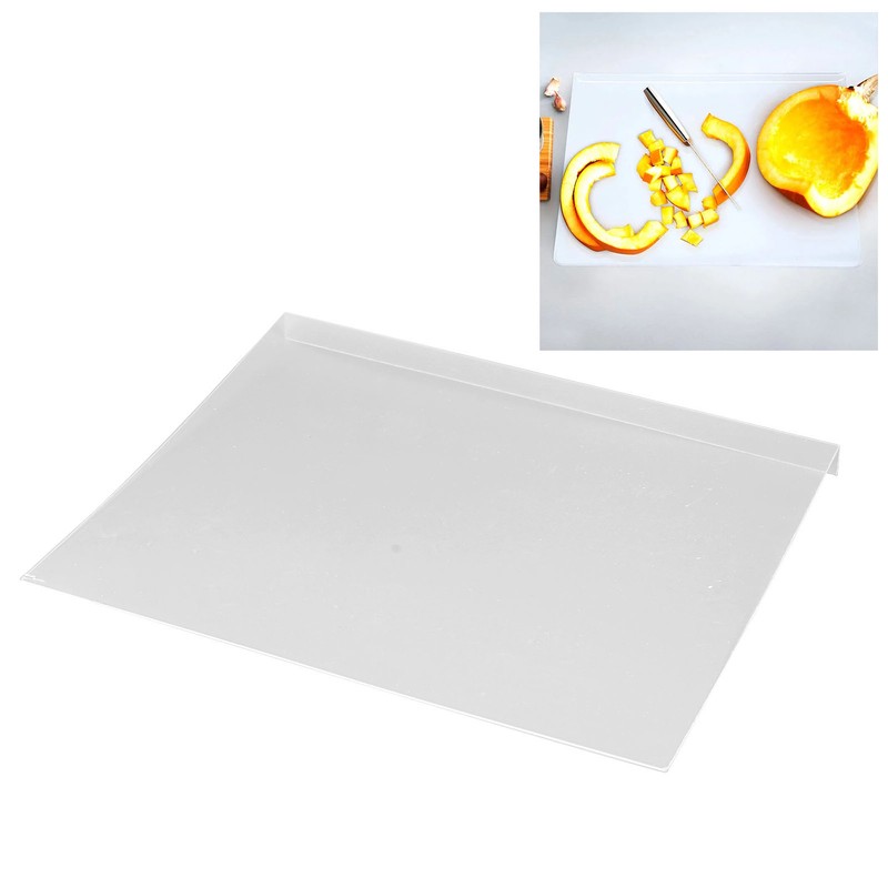 Acrylic Cutting Board Non Slip Lightweight Clear Chopping Board with