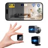 2025 Upgrade 4K HD Mini Camera, WiFi & Bluetooth Camera