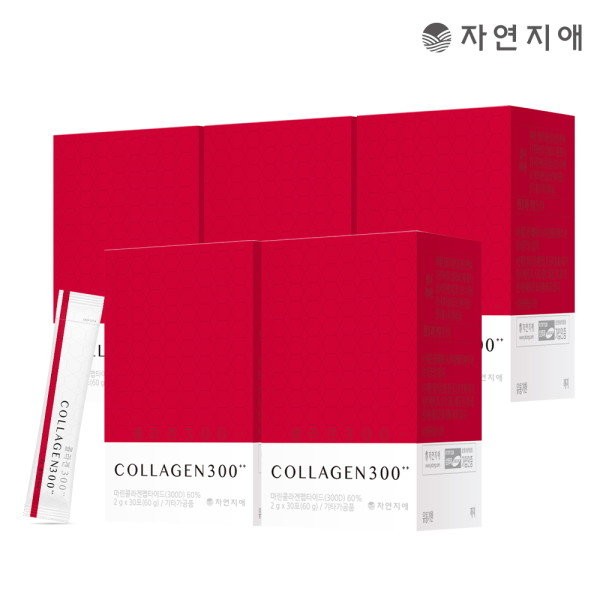 Jayeonjiae Collagen 300 2g x 30 packets x 5