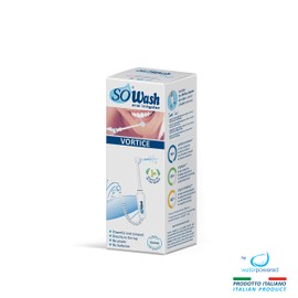 Water Flosser SOWASH VORTICE, Faucet Oral Irrigator Dental Water Floss, It Connects Directly to The Faucet, Non-Electric Dental Irrigator, with Vortice Tip (Int. Pat.), Italian Product