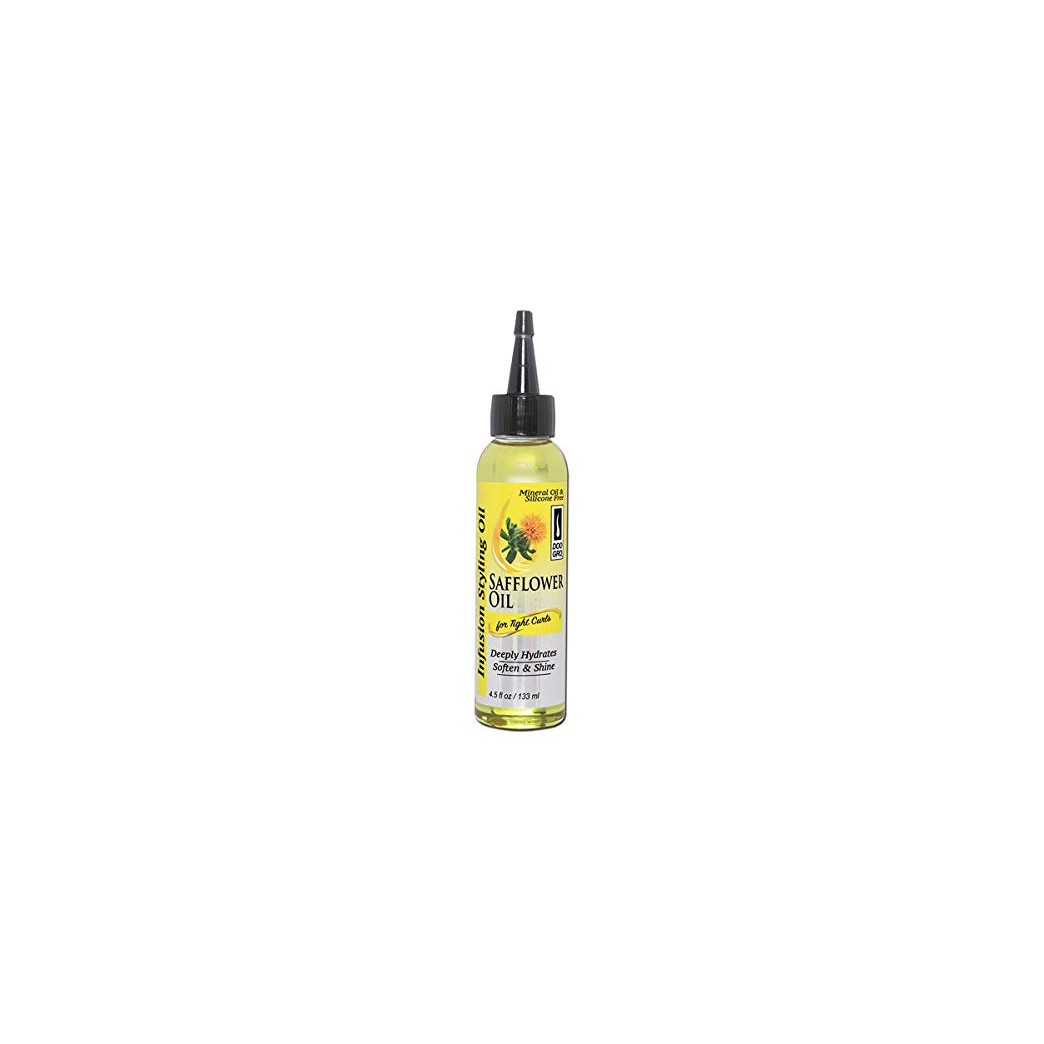 DOO GRO Infusion Styling Oil with Safflower Oil for Tight Curls 4.5 oz