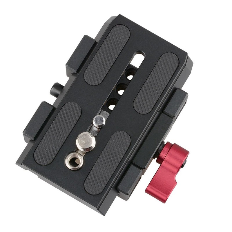 CAMVATE Quick Release Mount Base QR Plate for Manfrotto 501/504/