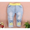 Yao Little Girls Denim Clothing Sets 3 Pieces Sets T
