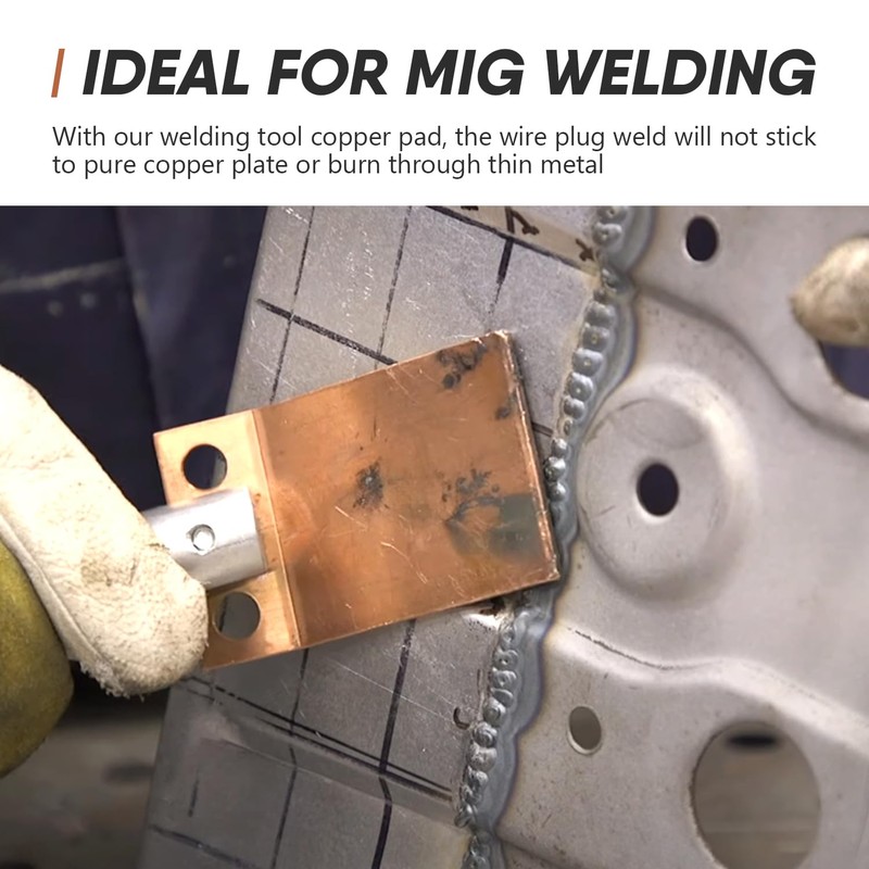 scottchen PRO Welding Spoon Copper Welding Spoon Welders Helper 3mm