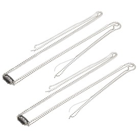 NOLITOY 2pcs Silver Hair Jewelry Set Hair String Tassel Braids Clips for Women Fashion Braid Hair Accessories Chain and Clamp