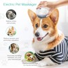 ORIA Handheld Pet Massager for Dog and Cat, Electric Cordless