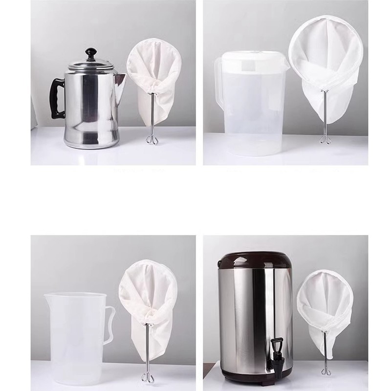 10Pcs Ultra Fine Mesh Strainer Bag Resuable Mesh Filter Bag