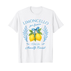Limoncello Per Favore Lemons Summer Italy T-Shirt