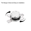 uxcell KSD301 Thermostat 40°C/104°F 10A Normally Closed N.C Adjust Snap