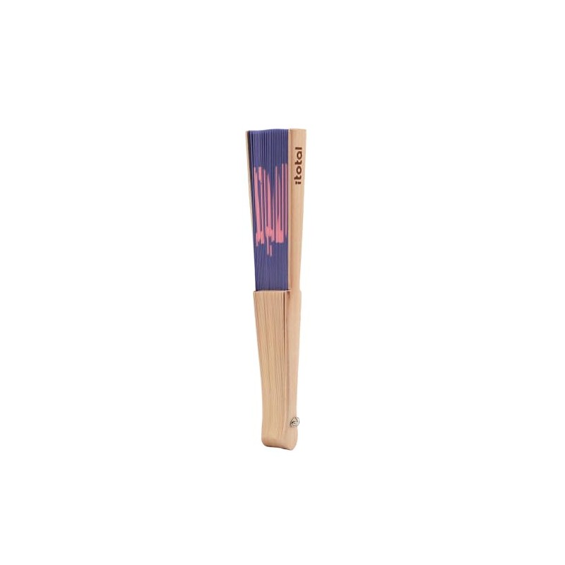 I-TOTAL® - Fan for Summer in Wood and Canvas -