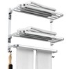 CAXIMSY 22.8Inch Towel Rack for Bathroom and Lavatory Towel Hanger