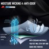 IRAMY Compression Ankle Support Running Socks for Women Men Coolmax