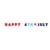 Happy 4th of July Letter Banner - 8.5' | Multicolor