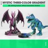 Silk PLA 3D Printer Filament 1.75mm,Blue Orange Green Triple Colors