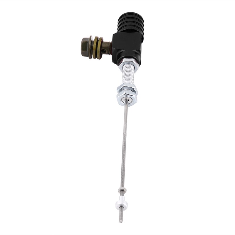 M10x1.25mm Hydraulic Clutch Master Cylinder Brake Pump Black for Motorcycle