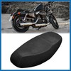 A ABSOPRO XXL Black Motorcycle Scooter Net Mesh Seat Full