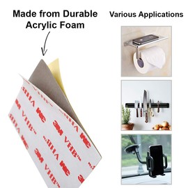 CANOPUS Adhesive Pads, Double Sided Tape for Crafts, Double Sided Adhesive Mounting Squares, RP25 Foam Tape, Pack of 8 Pads, 2in x 2in, Made in USA