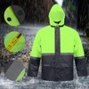 VUVEA Raincoat Suit Outdoor Waterproof Breathable High Reflective High Performance