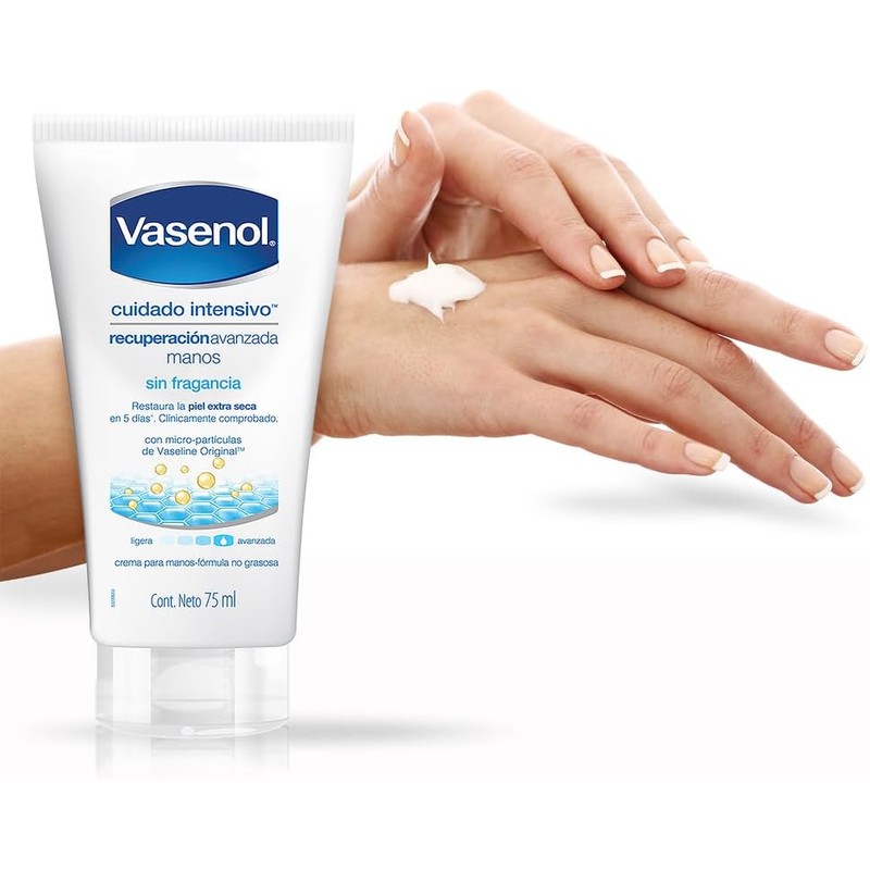 VASENOL Crema Corporal ciudado intensivo manos 75 ml