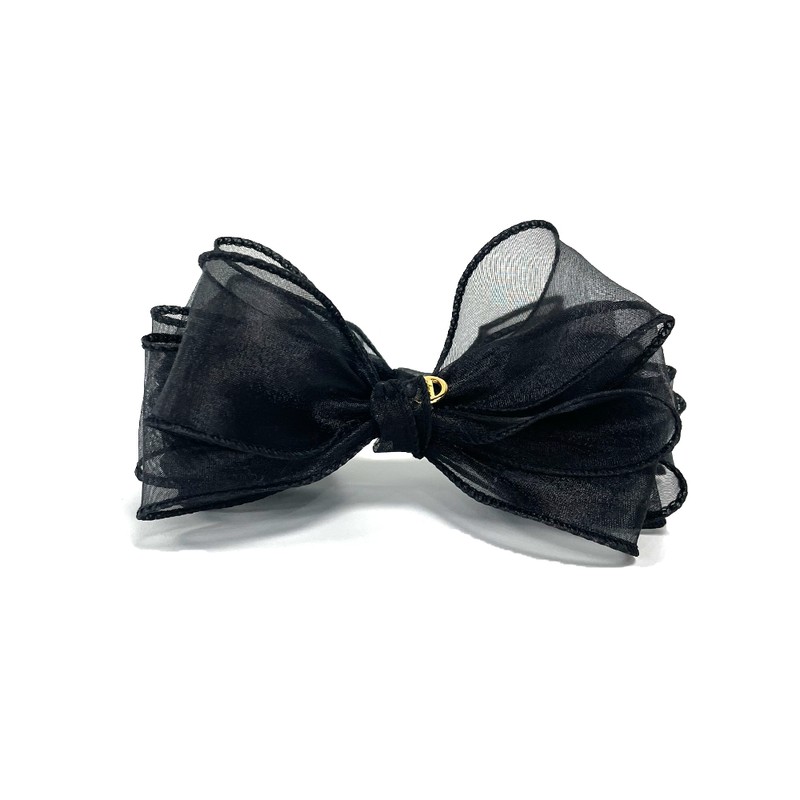 (3 types) Burnaby shirring ribbon banana pin 13cm / (3종)