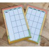 Handmade Set of 2 Dashboards MONTH GRID To Do List
