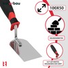 KOTARBAU® Stainless Steel Masonry Trowel 50 x 100 mm Plastering