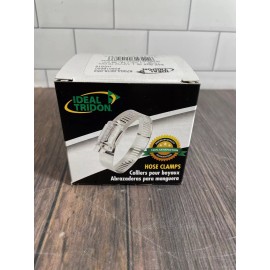 Ideal-Tridon Stainless Steel Band Hose Clamps Ideal Tridon #16 10 Pcs 1 Box (11/16" TO 1-1/2"
