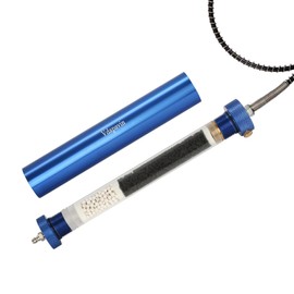 30Mpa Oil Water Separator PCP Air Compressor Pump 4500Psi High Pressure Air Filter Diving Separator L300mm OD50mm with 8mm Female and Male Quick Connector