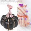 False Nail Art Stand Holder Showing Shelf Pumpkin Base False